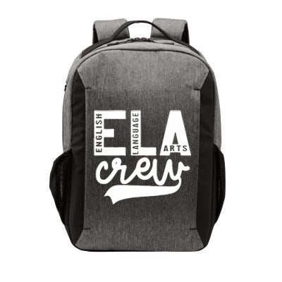 English Language Art Teacher Crew ELA Squad Vector Backpack