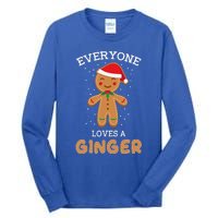 Everyone Loves A Ginger Funny Outfit For Christmas Costume Tall Long Sleeve T-Shirt