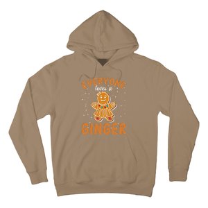 Everyone Loves A Ginger Gingerbread Christmas Hoodie