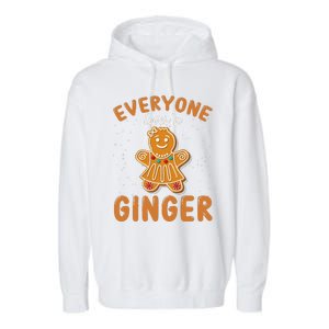 Everyone Loves A Ginger Gingerbread Christmas Garment-Dyed Fleece Hoodie