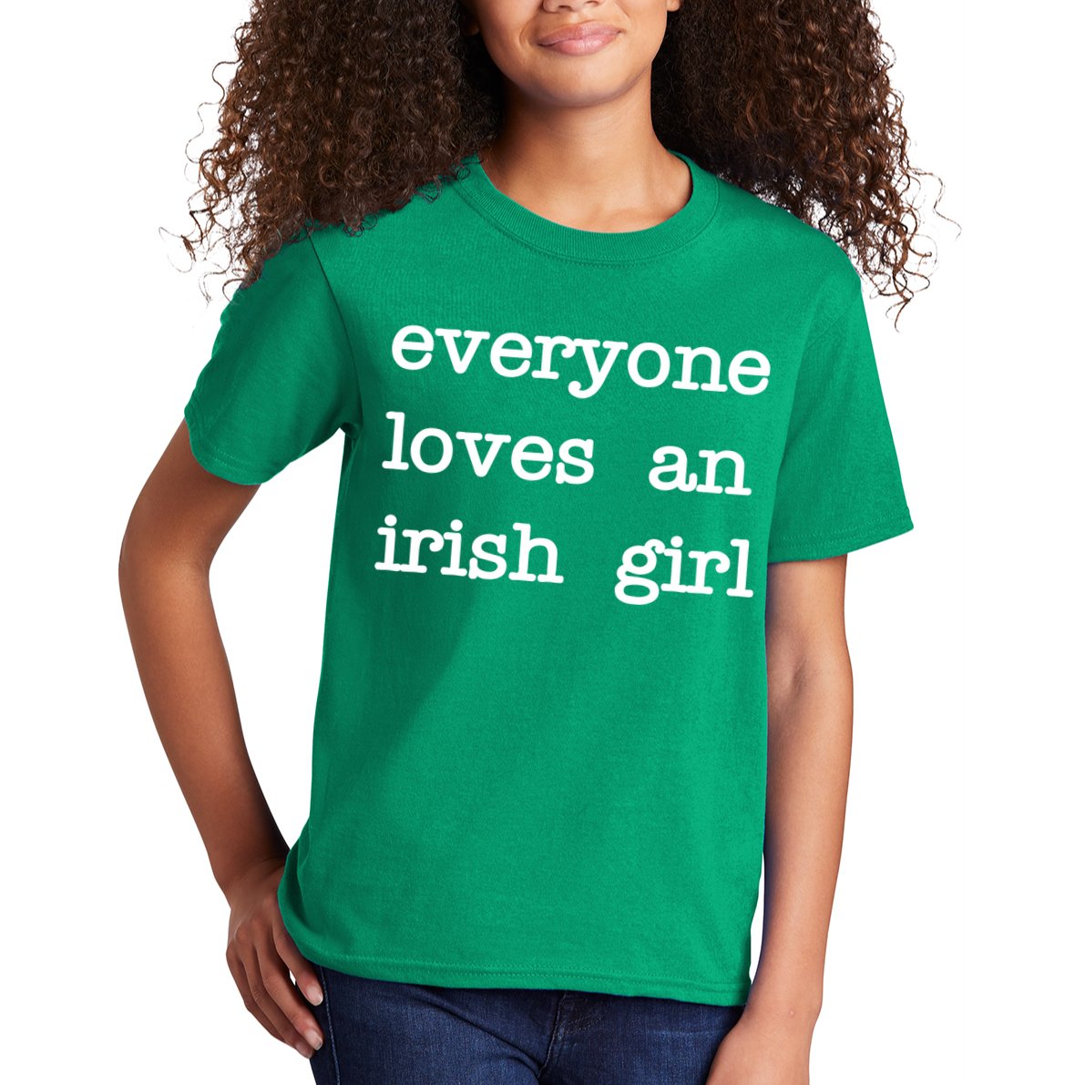 Everyone Loves An Irish Girl Kids T-Shirt