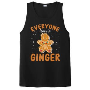 Everyone Loves A Ginger Gingerbread Christmas PosiCharge Competitor Tank