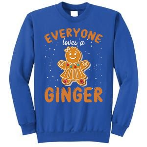 Everyone Loves A Ginger Gingerbread Christmas Sweatshirt