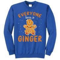 Everyone Loves A Ginger Gingerbread Christmas Sweatshirt