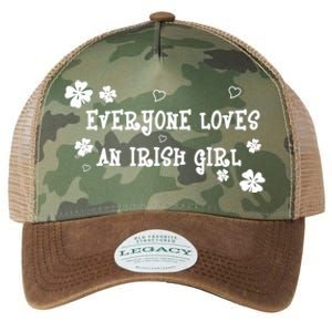 Everyone Loves An Irish Girl Legacy Tie Dye Trucker Hat