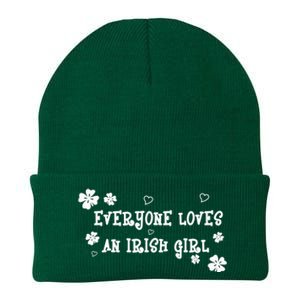 Everyone Loves An Irish Girl Knit Cap Winter Beanie