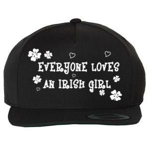 Everyone Loves An Irish Girl Wool Snapback Cap