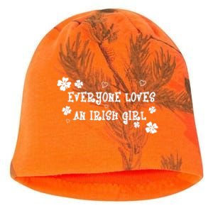 Everyone Loves An Irish Girl Kati - Camo Knit Beanie