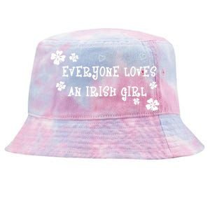 Everyone Loves An Irish Girl Tie-Dyed Bucket Hat