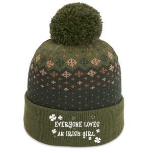 Everyone Loves An Irish Girl The Baniff Cuffed Pom Beanie