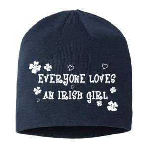 Everyone Loves An Irish Girl Sustainable Beanie