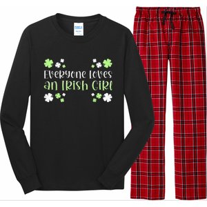 Everyone Loves an Irish Girl Long Sleeve Pajama Set