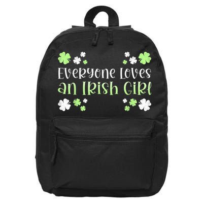Everyone Loves an Irish Girl 16 in Basic Backpack