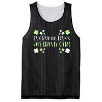 Everyone Loves an Irish Girl Mesh Reversible Basketball Jersey Tank