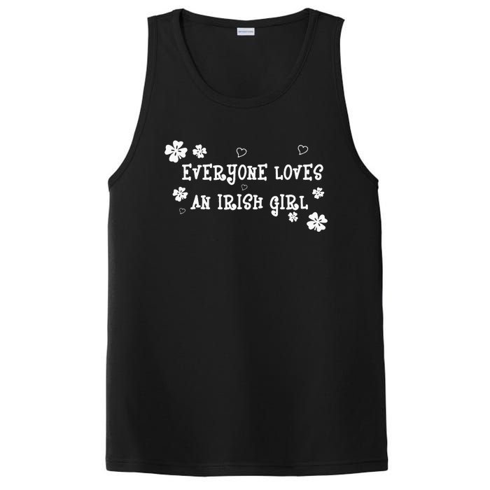 Everyone Loves An Irish Girl PosiCharge Competitor Tank