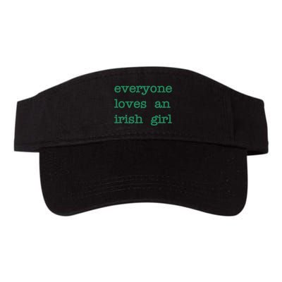 Everyone Loves An Irish Girl Visor