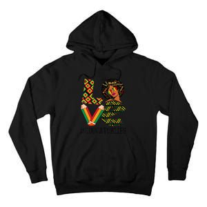 Educator Love African American  Black History Month Tall Hoodie