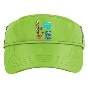 Earth Love Animals Environment Climate Change Earth Day Adult Drive Performance Visor