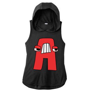 Emotion Letter A Alphabet Lore Funny For Friend  Girls Ladies PosiCharge Tri-Blend Wicking Draft Hoodie Tank