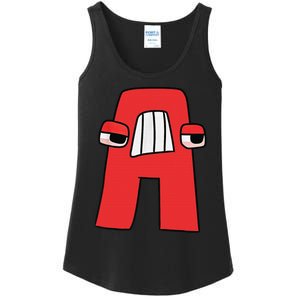 Emotion Letter A Alphabet Lore Funny For Friend  Girls Ladies Essential Tank