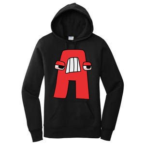 Emotion Letter A Alphabet Lore Funny For Friend  Girls Women's Pullover Hoodie