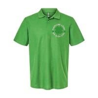 Everyone Loves An Irish Girl Green St Patricks Day Softstyle Adult Sport Polo