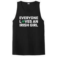 Everyone Loves An Irish Girl Green St Patricks Day PosiCharge Competitor Tank