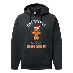 Everyone Loves A Ginger Fun Outfit For Christmas Costume Performance Fleece Hoodie