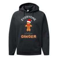 Everyone Loves A Ginger Fun Outfit For Christmas Costume Performance Fleece Hoodie