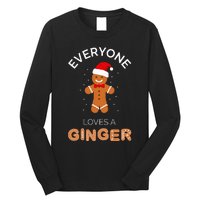 Everyone Loves A Ginger Fun Outfit For Christmas Costume Long Sleeve Shirt