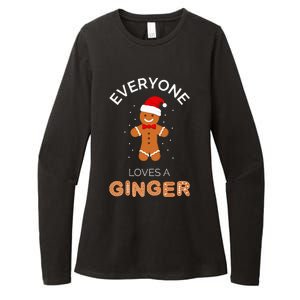 Everyone Loves A Ginger Fun Outfit For Christmas Costume Womens CVC Long Sleeve Shirt