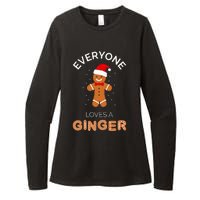 Everyone Loves A Ginger Fun Outfit For Christmas Costume Womens CVC Long Sleeve Shirt