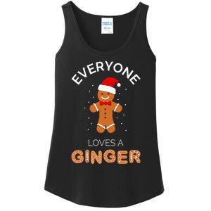 Everyone Loves A Ginger Fun Outfit For Christmas Costume Ladies Essential Tank