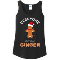 Everyone Loves A Ginger Fun Outfit For Christmas Costume Ladies Essential Tank