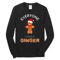 Everyone Loves A Ginger Fun Outfit For Christmas Costume Tall Long Sleeve T-Shirt