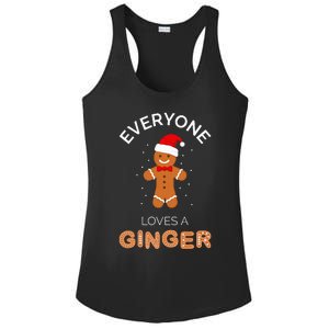 Everyone Loves A Ginger Fun Outfit For Christmas Costume Ladies PosiCharge Competitor Racerback Tank