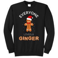 Everyone Loves A Ginger Fun Outfit For Christmas Costume Tall Sweatshirt