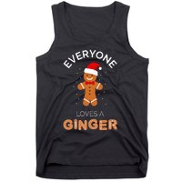 Everyone Loves A Ginger Fun Outfit For Christmas Costume Tank Top