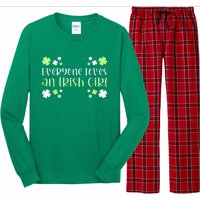 Everyone Loves An Irish Girl Long Sleeve Pajama Set