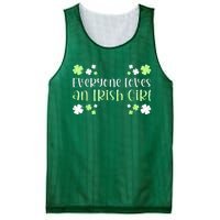 Everyone Loves An Irish Girl Mesh Reversible Basketball Jersey Tank