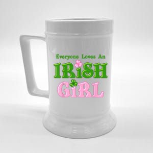 Everyone Loves An Irish Girl Beer Stein