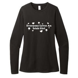 Everyone Loves An Irish Girl Womens CVC Long Sleeve Shirt