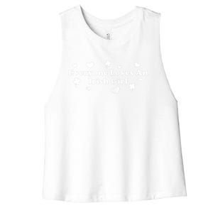 Everyone Loves An Irish Girl Women's Racerback Cropped Tank