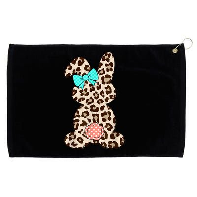 Easter Leopard Bunny Rabbit Palm Sunday Women Grommeted Golf Towel