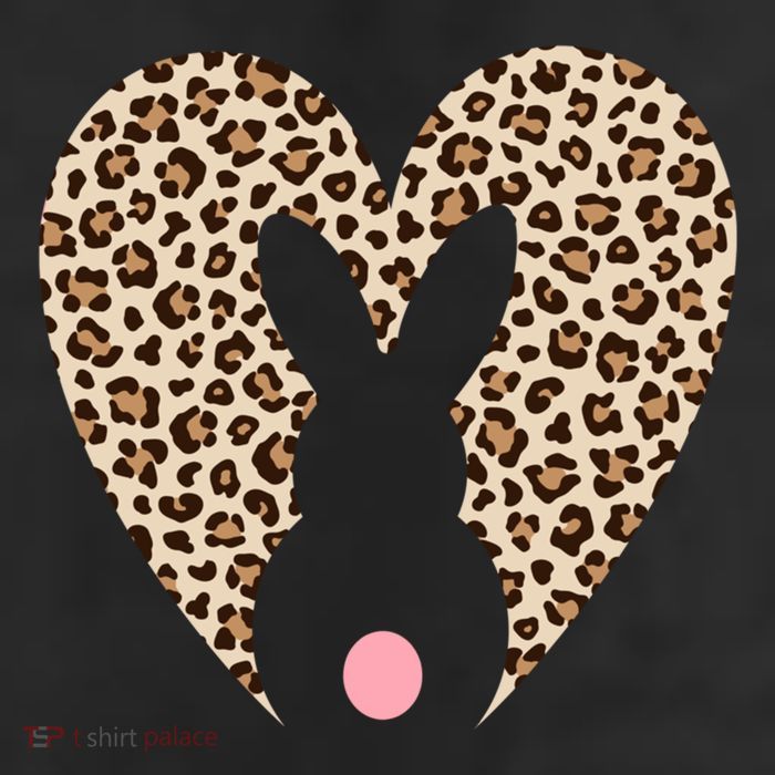 Easter Leopard Bunny Rabbit Heart Palm Sunday Great Gift Cool Comfort Performance Bucket Hat
