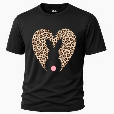 Easter Leopard Bunny Rabbit Heart Palm Sunday Great Gift Performance Shirt