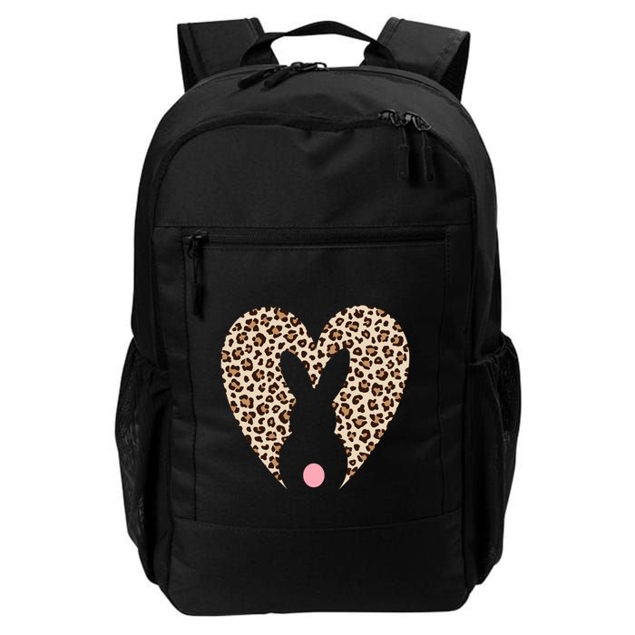 Easter Leopard Bunny Rabbit Heart Palm Sunday Great Gift Backpack