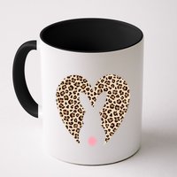 Easter Leopard Bunny Rabbit Heart Palm Sunday Great Gift Mug