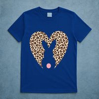 Easter Leopard Bunny Rabbit Heart Palm Sunday Great Gift T-Shirt