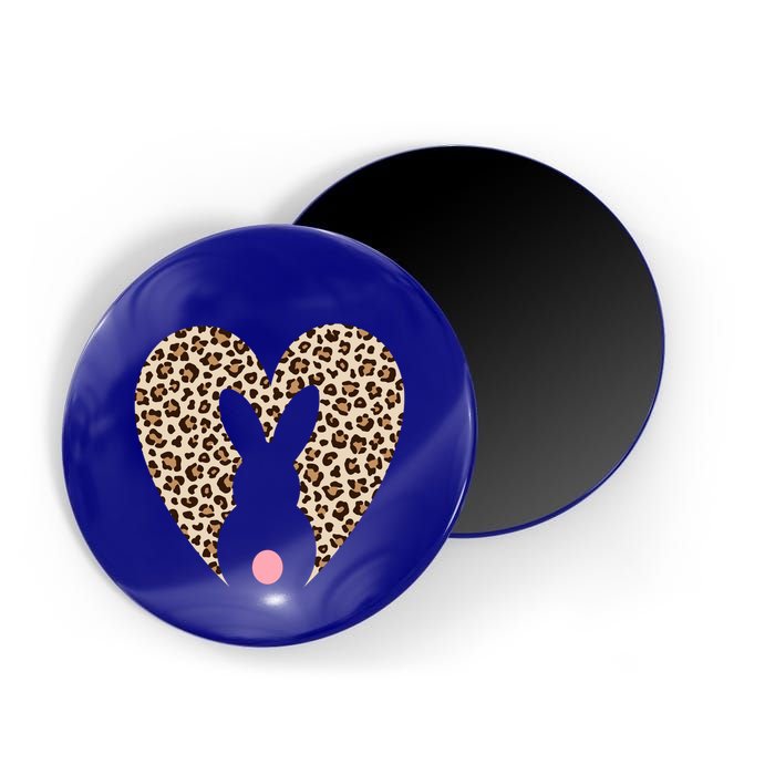 Easter Leopard Bunny Rabbit Heart Palm Sunday Great Gift Magnet